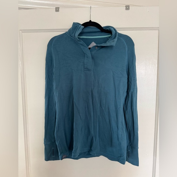 Blue Free Fly Bamboo Thermal Fleece - Picture 1 of 5